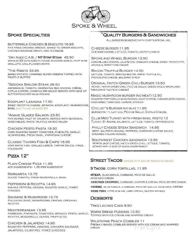 Menu page 2