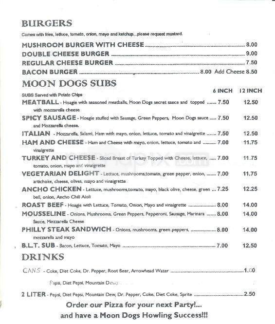 Menu page 4