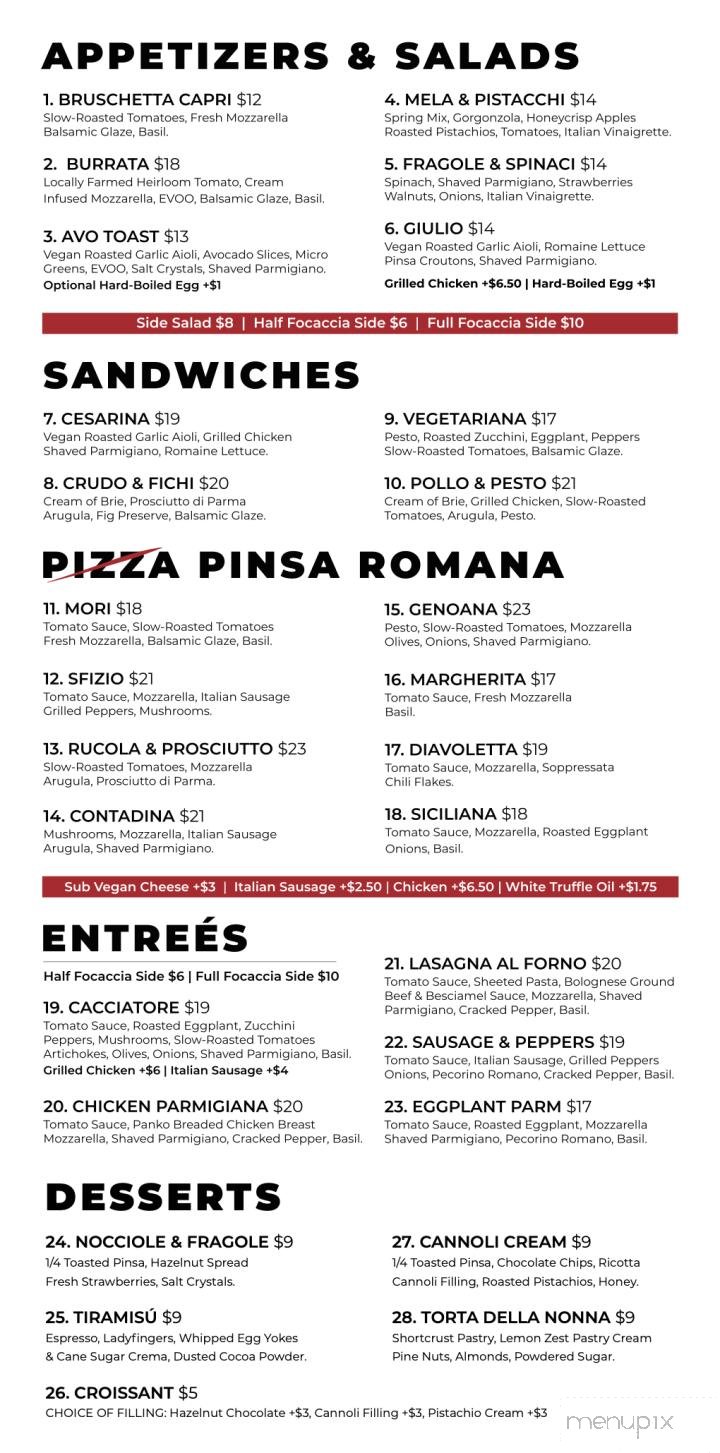 Menu page 5