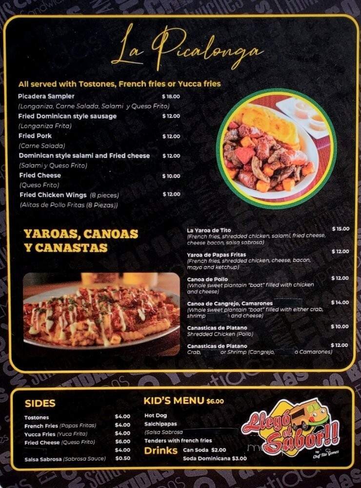 Menu page 2