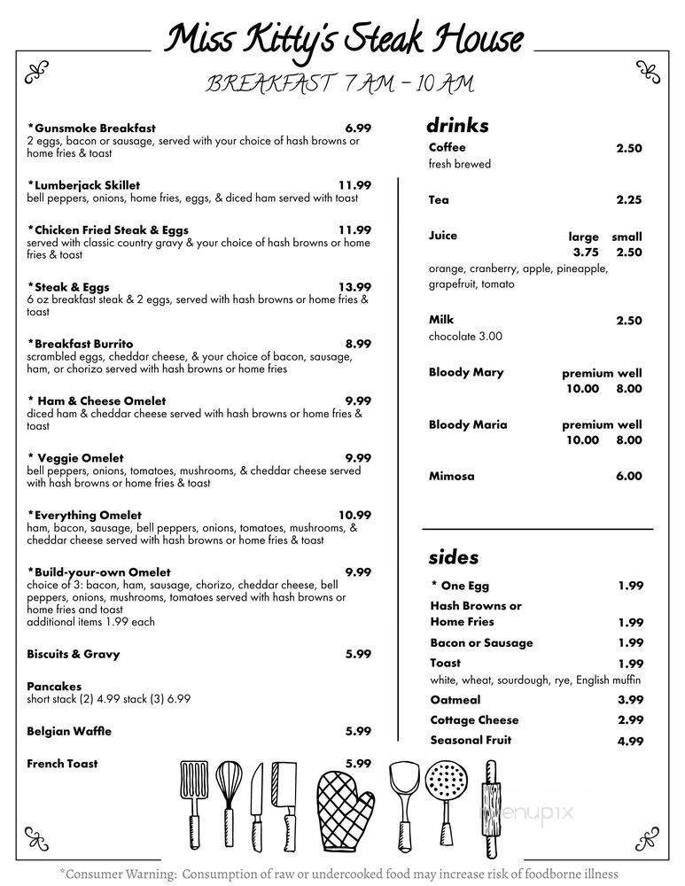 Menu page 3