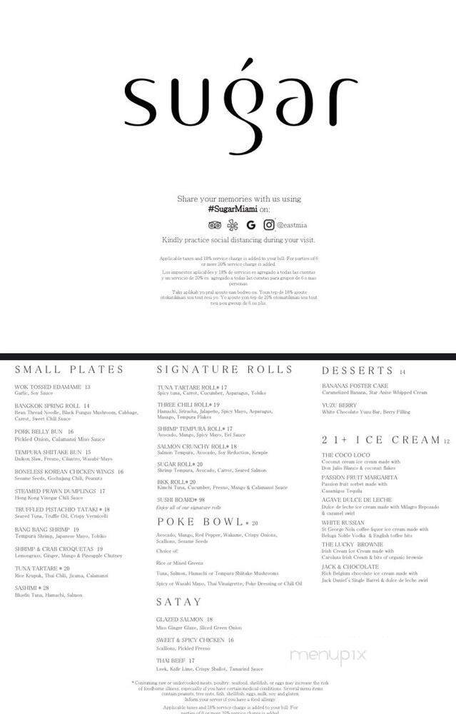 Menu page 2