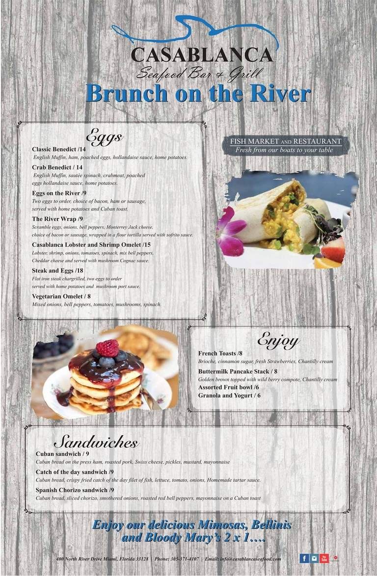 Menu page 1