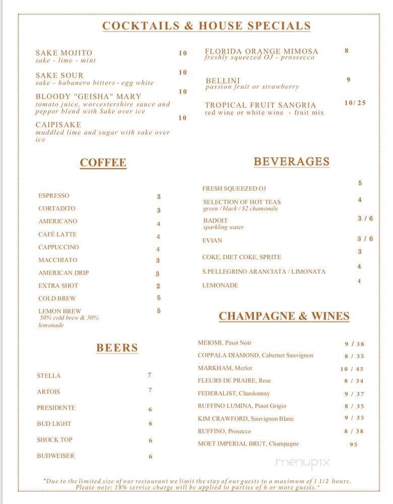 Menu page 2