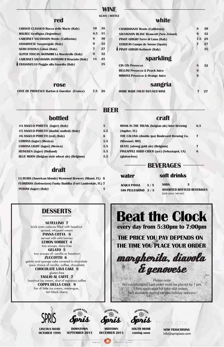 Menu page 2