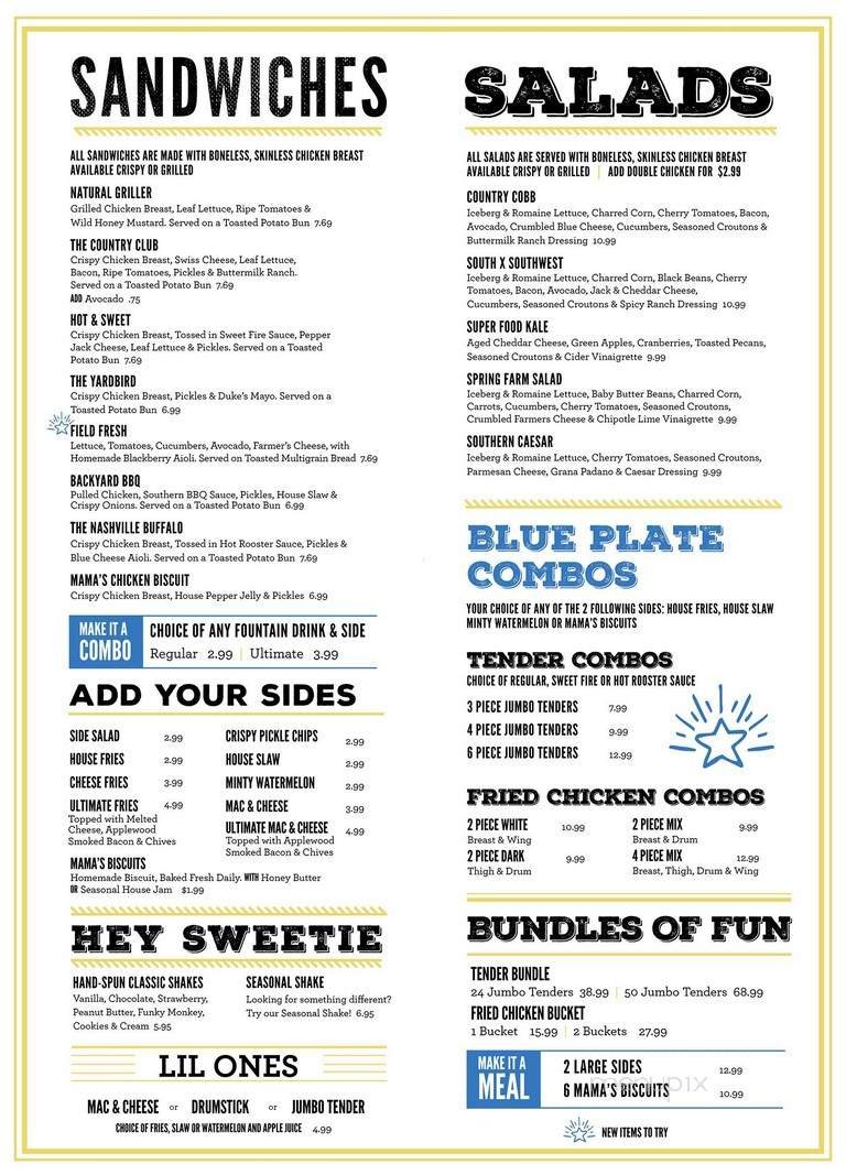 Menu page 2
