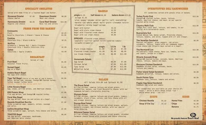 Menu page 1