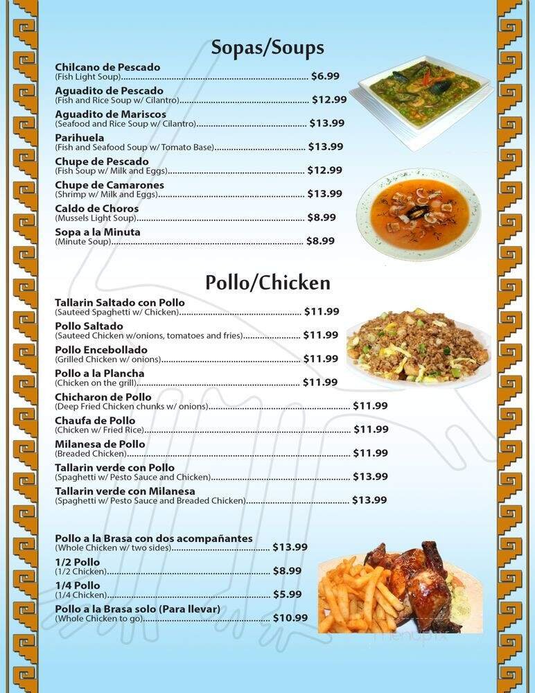 Menu page 2