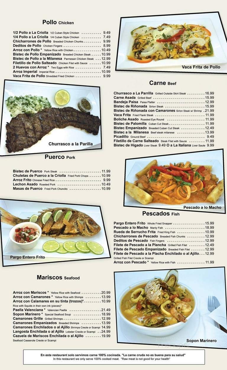 Menu page 2