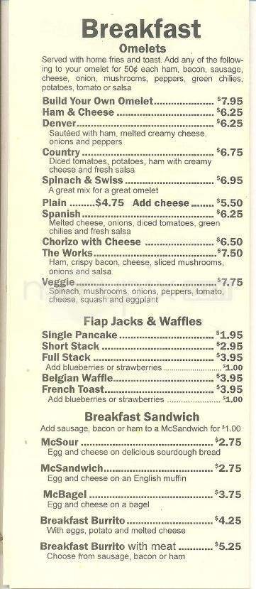 Menu page 7