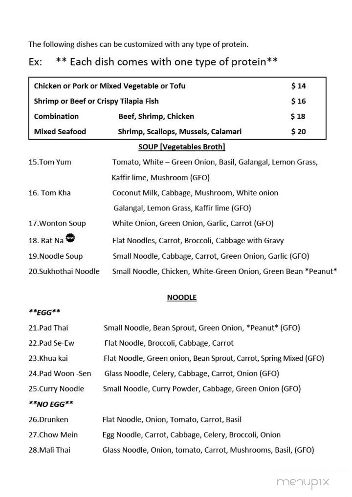 Menu page 2