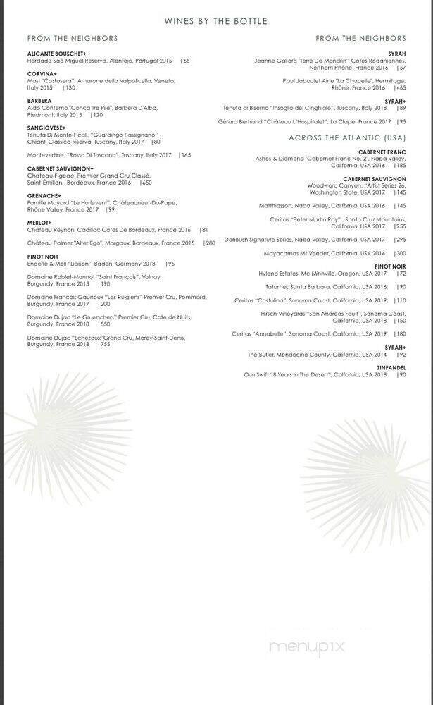 Menu page 2