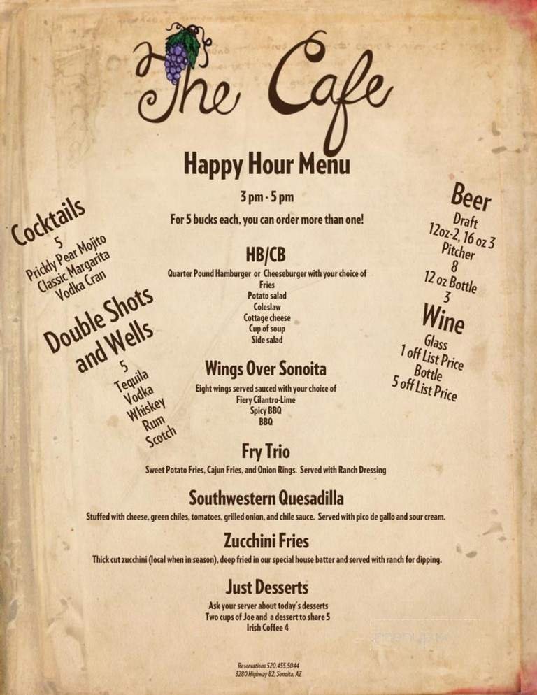 Menu page 2