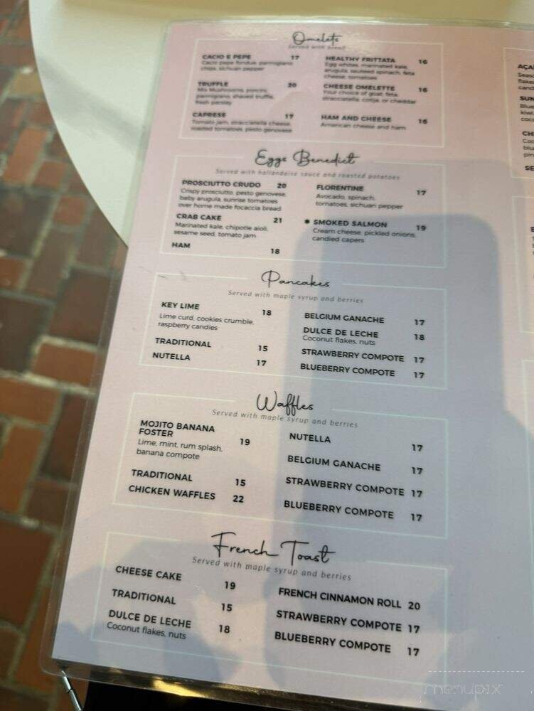 Menu page 8