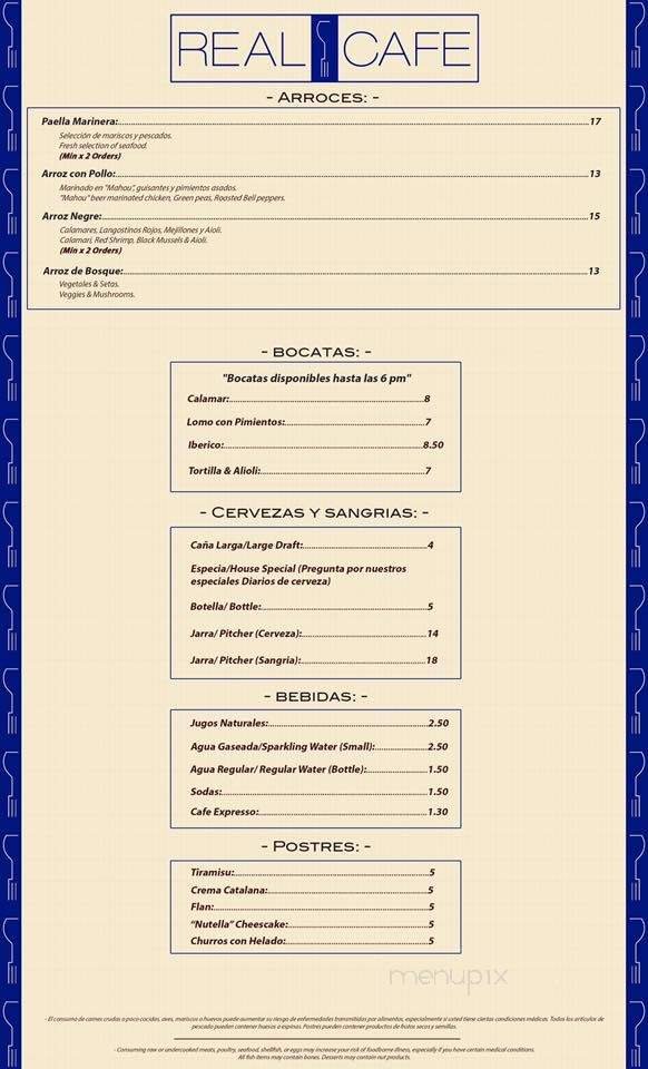 Menu page 2