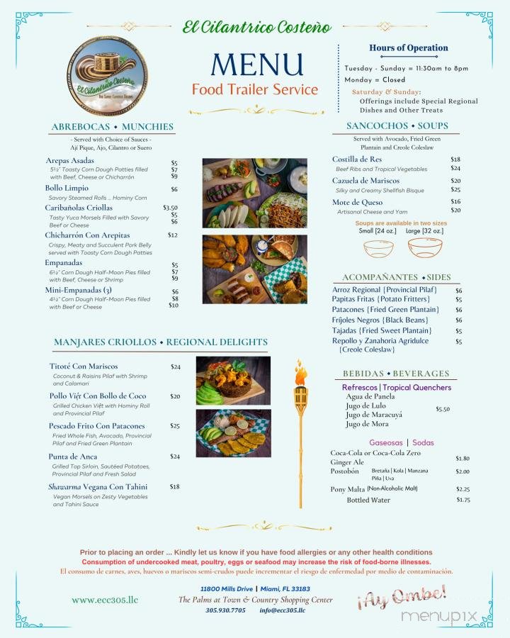 Menu page 3