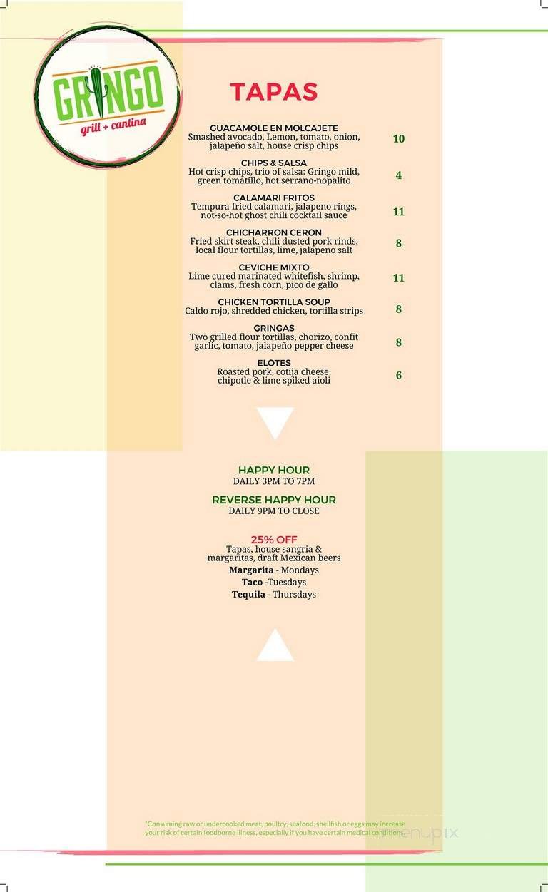 Menu page 2