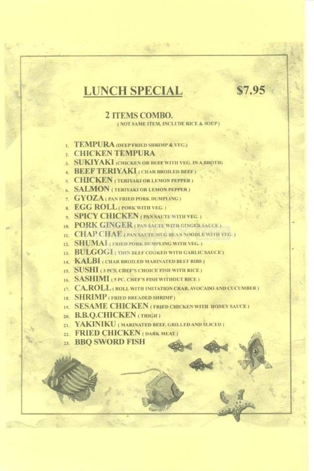 Menu page 4