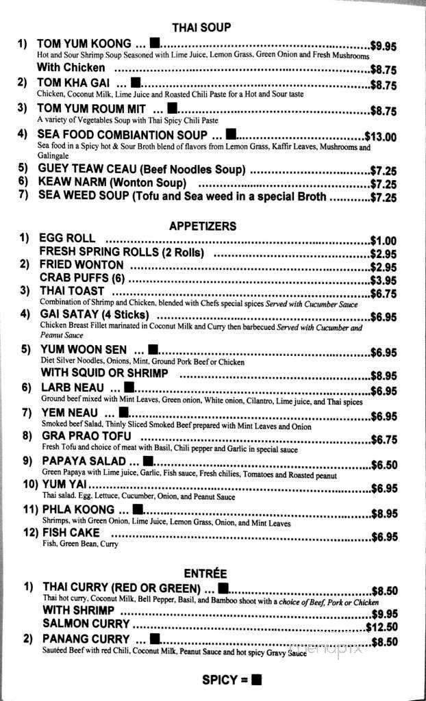 Menu page 2