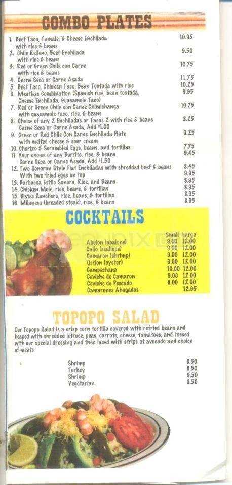 Menu page 4