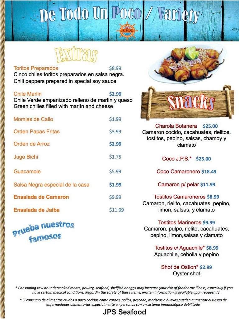 Menu page 2