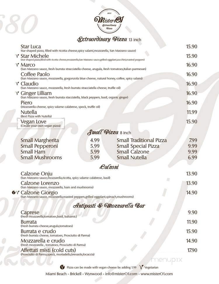 Menu page 2
