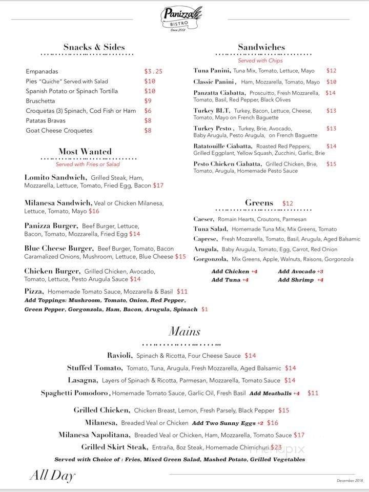 Menu page 2