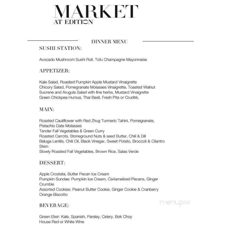 Menu page 1