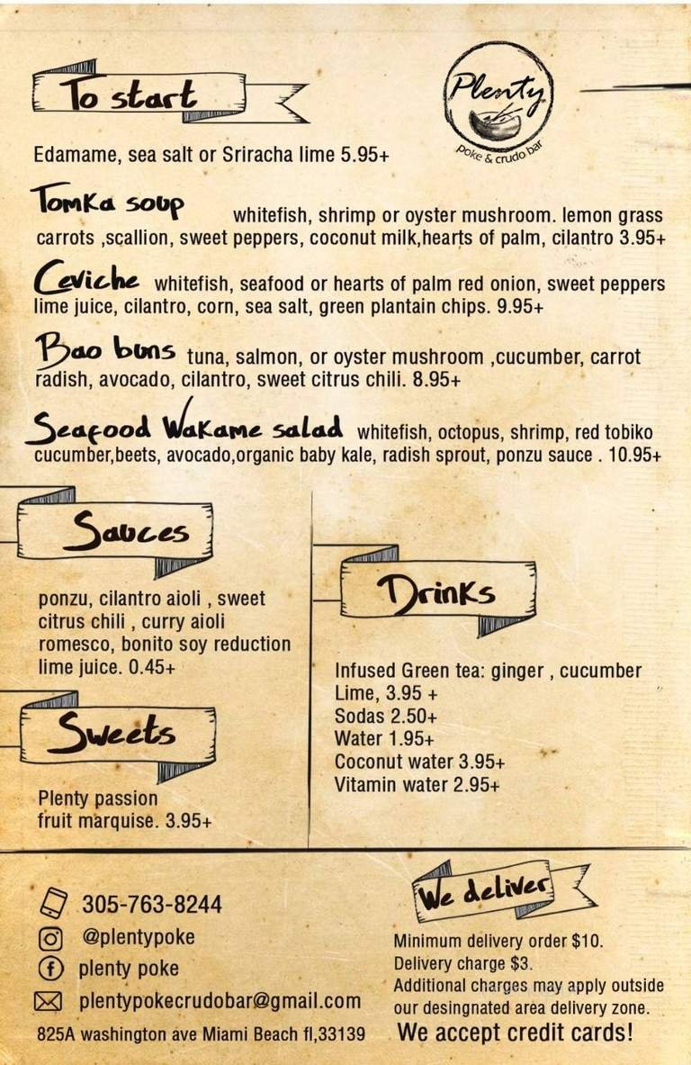 Menu page 2