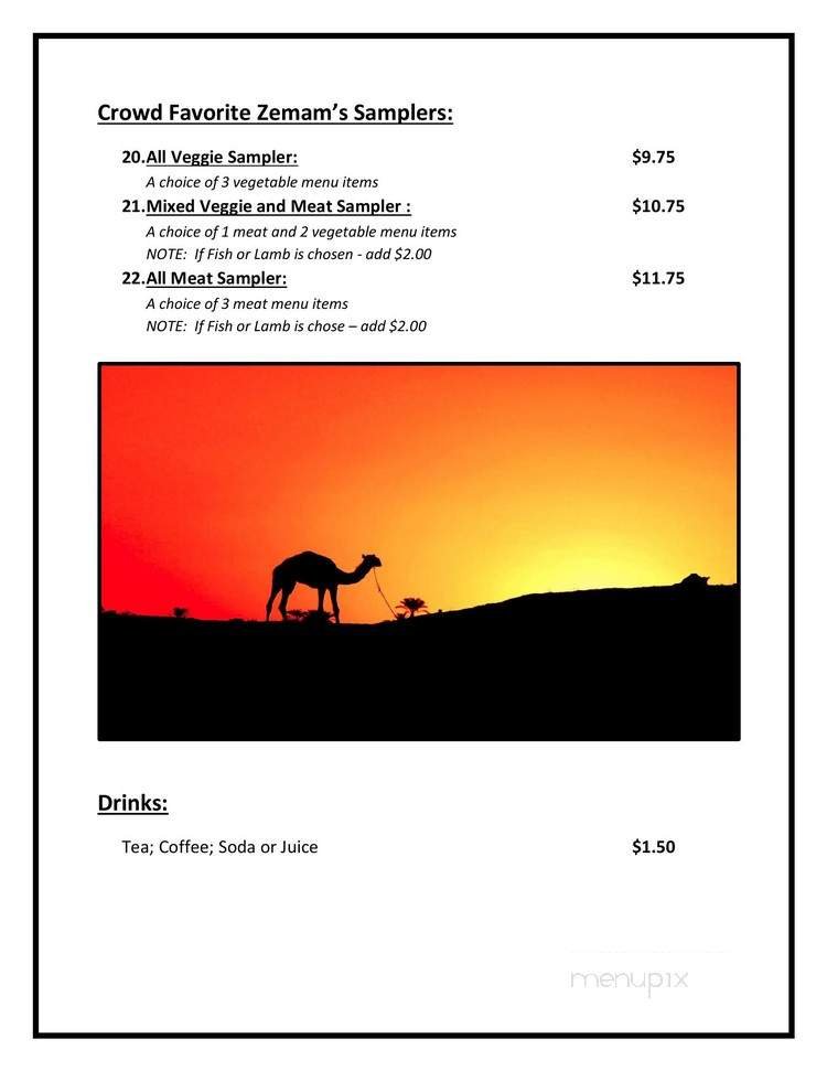 Menu page 4
