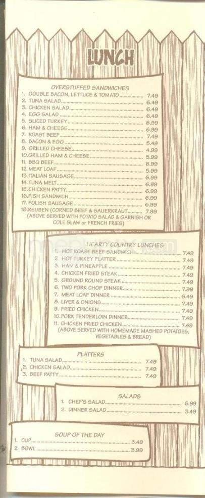 Menu page 3