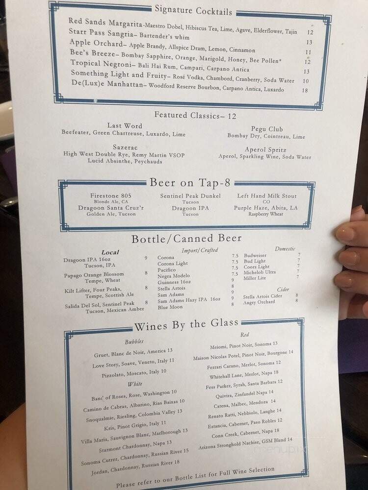 Menu page 7
