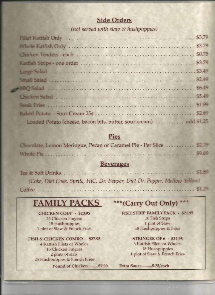 Menu page 2
