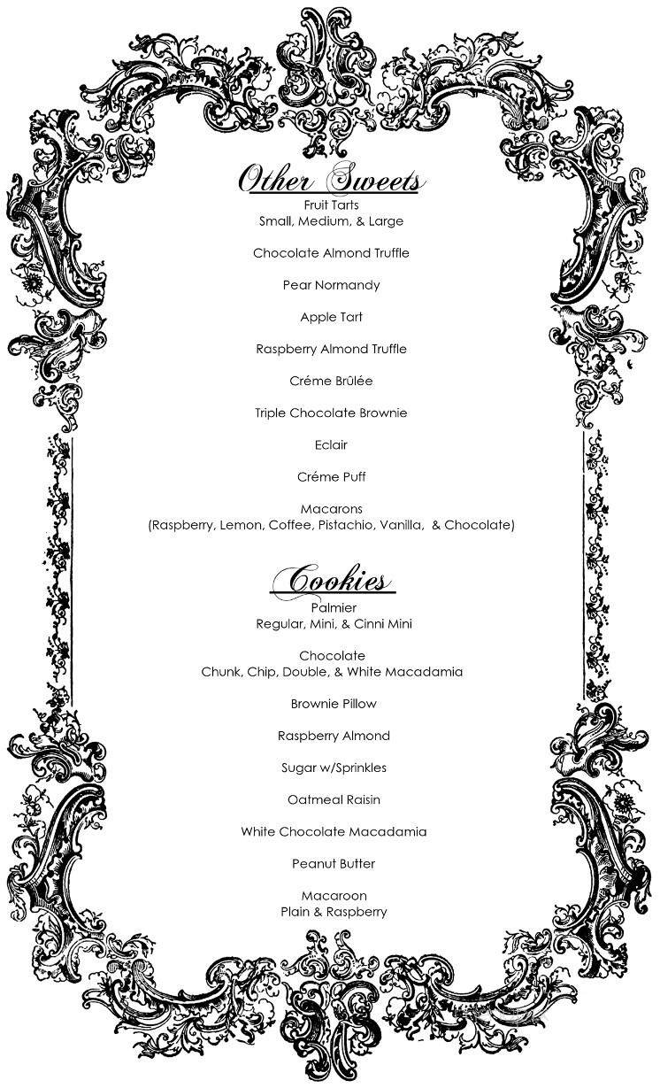 Menu page 4
