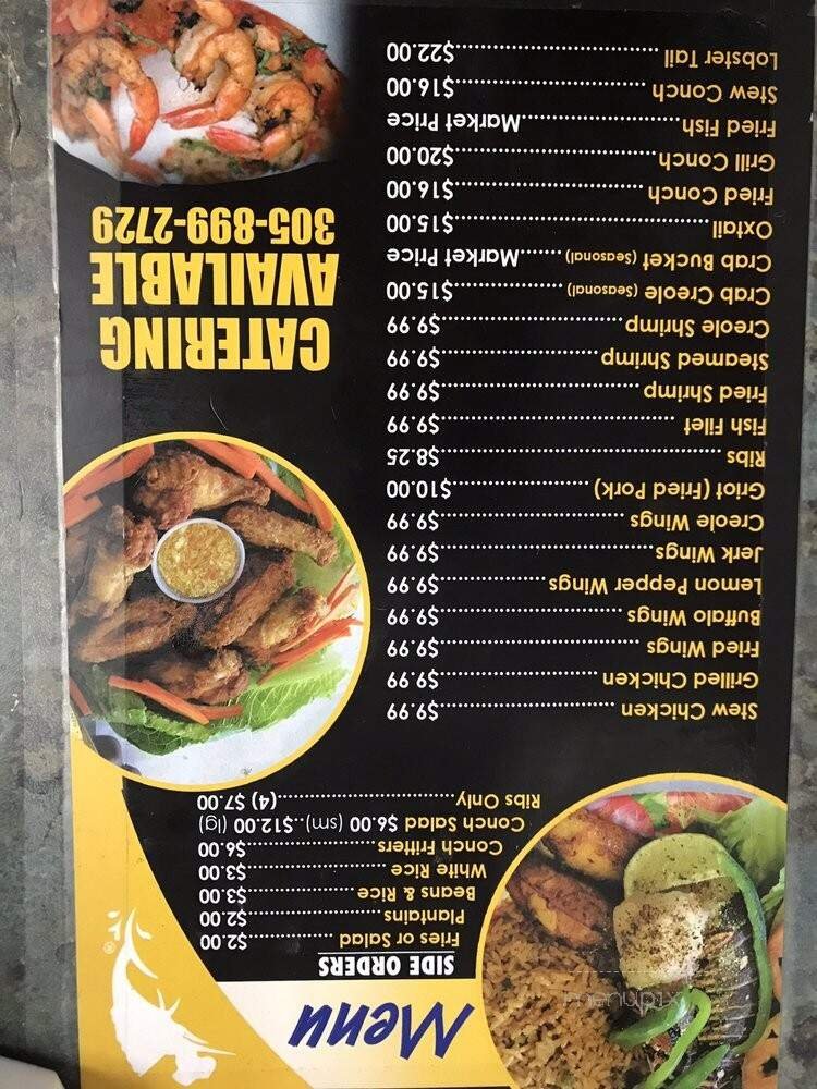 Menu page 1