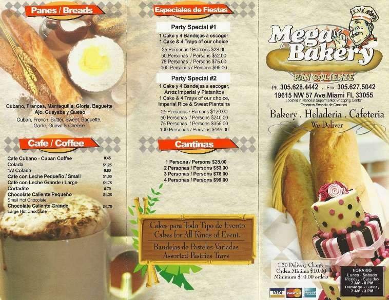 Menu page 2