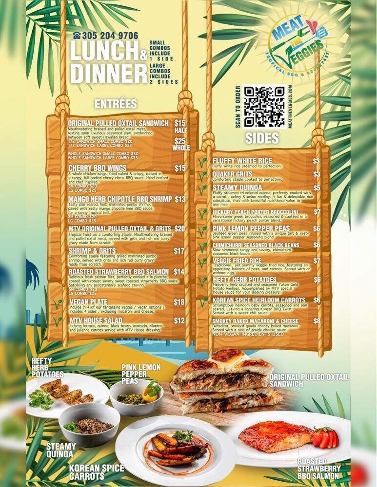 Menu page 2