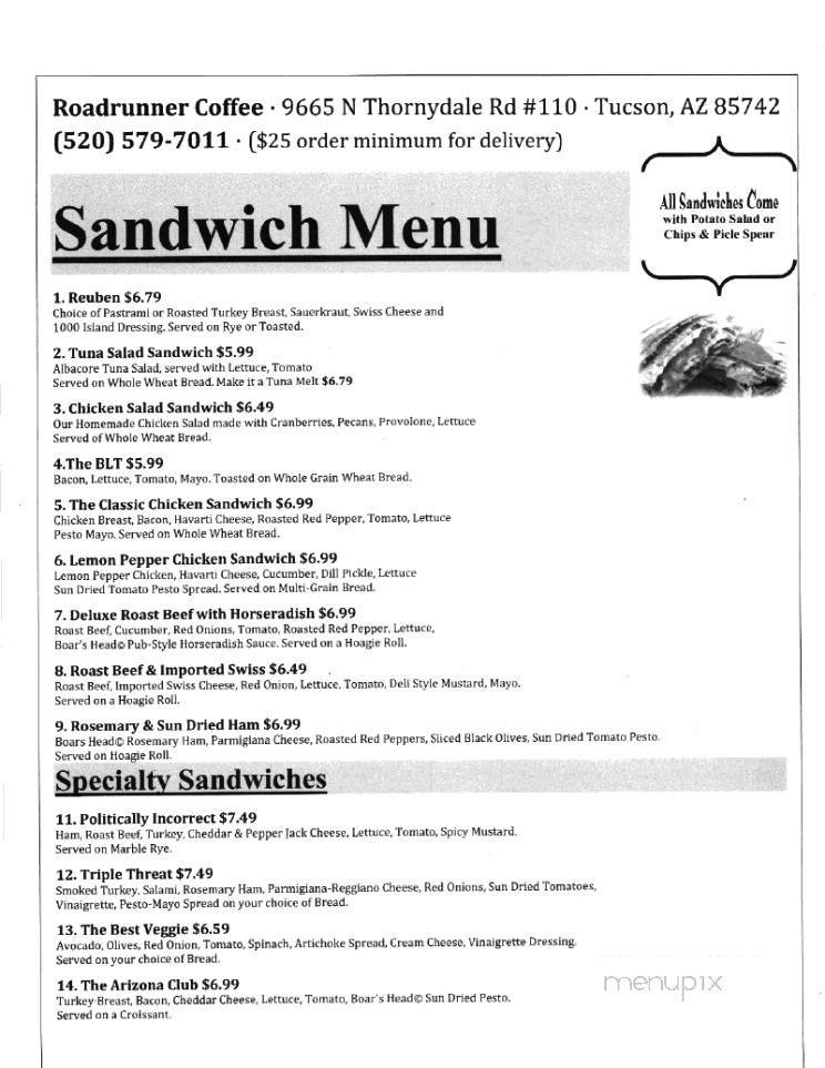 Menu page 2
