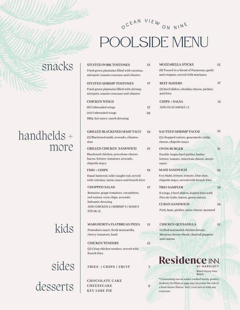 Menu page 2