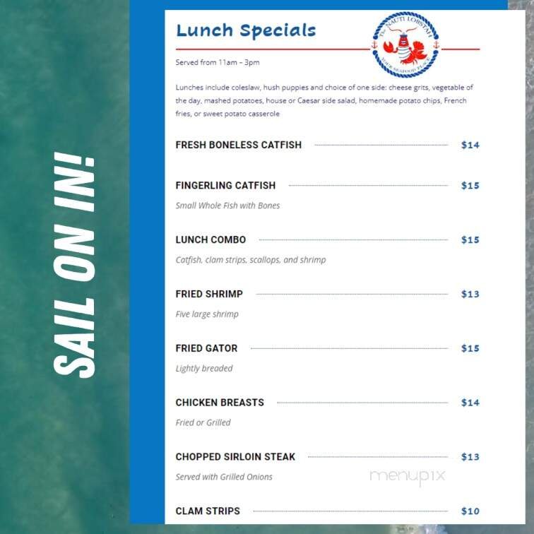 Menu page 1