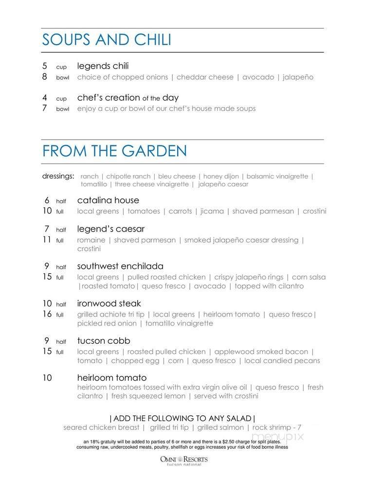 Menu page 3