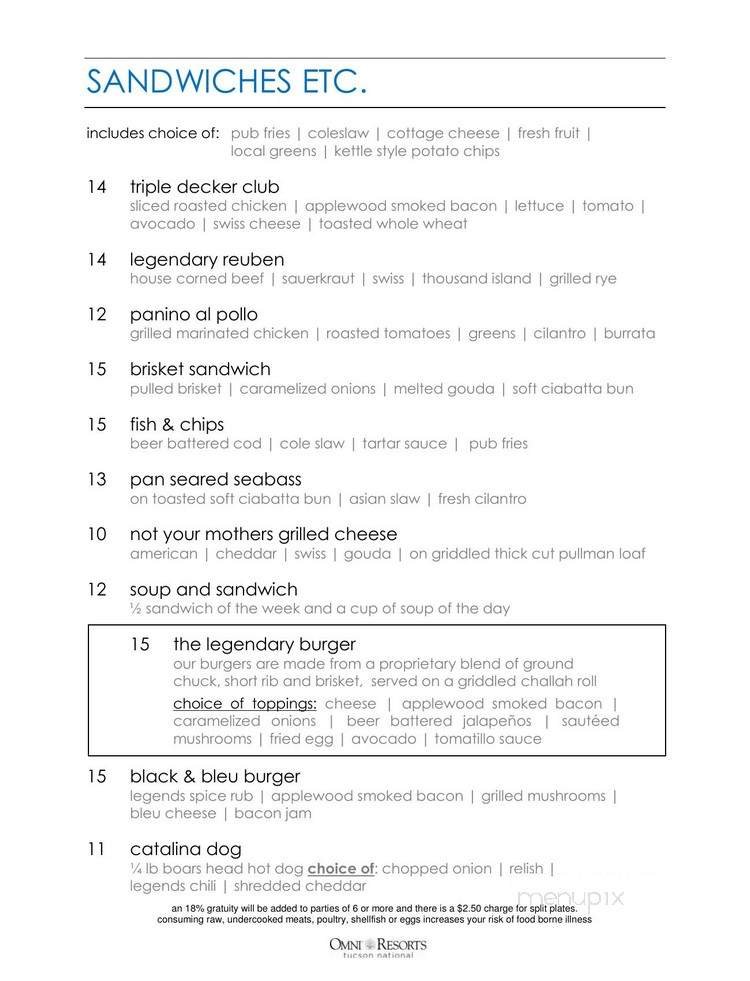 Menu page 4