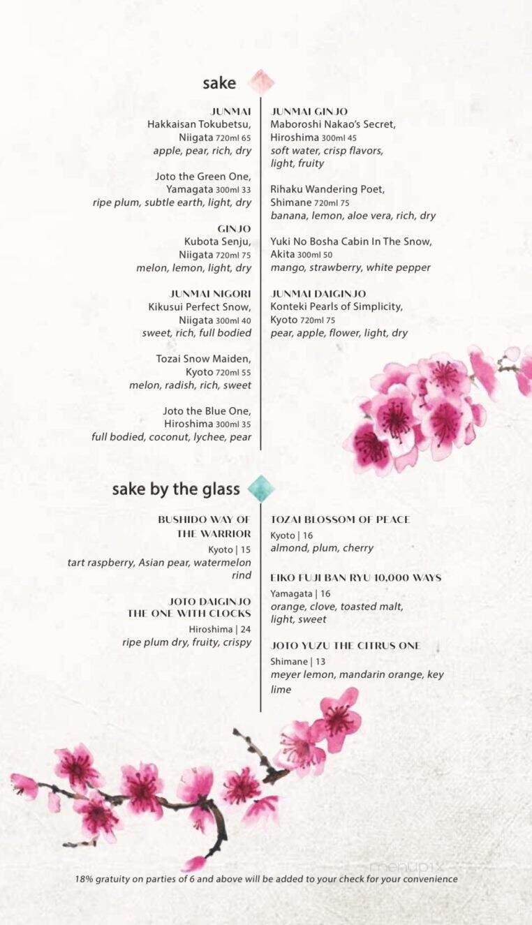 Menu page 2