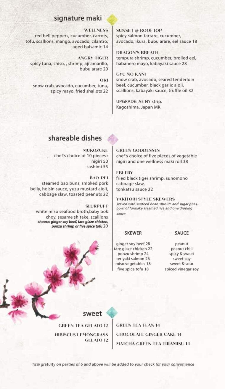 Menu page 3