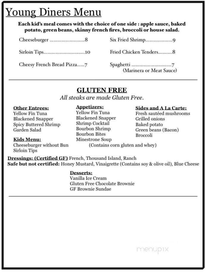 Menu page 2