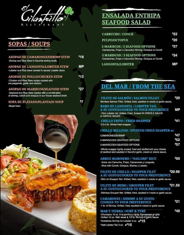 Menu page 2