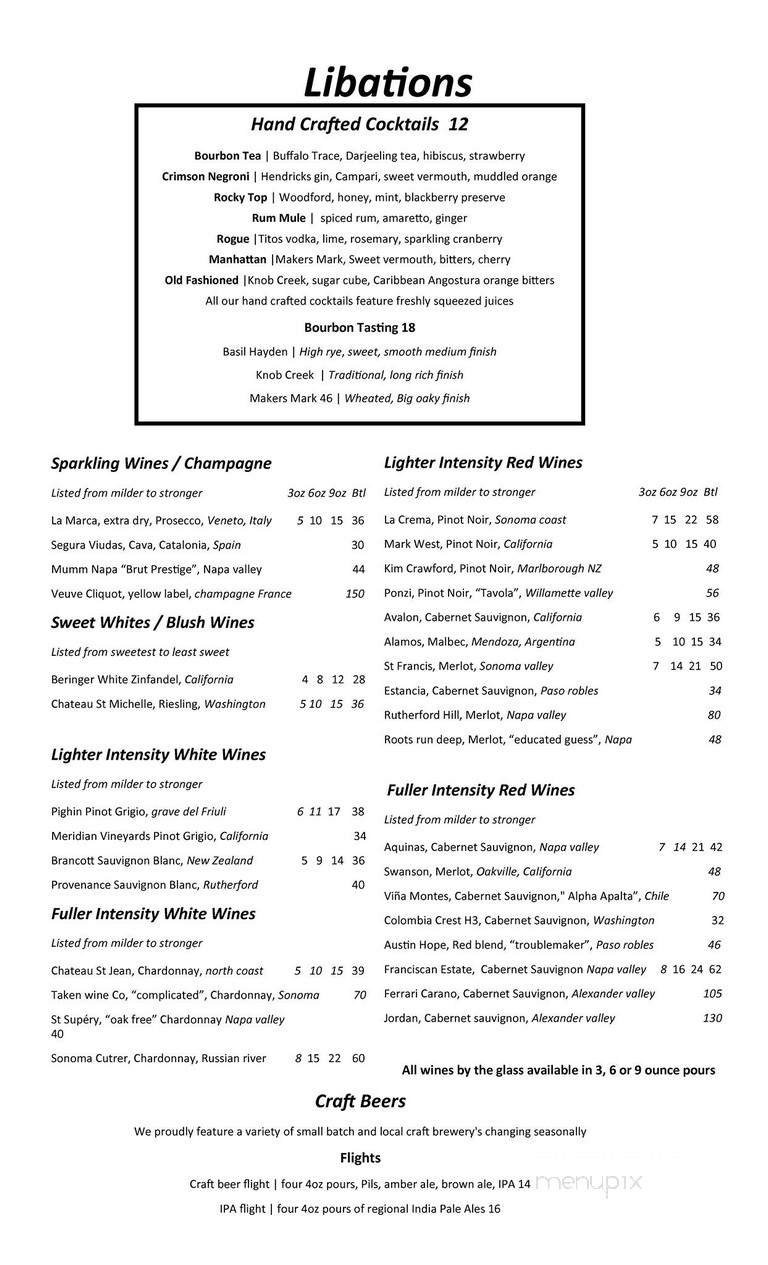 Menu page 2