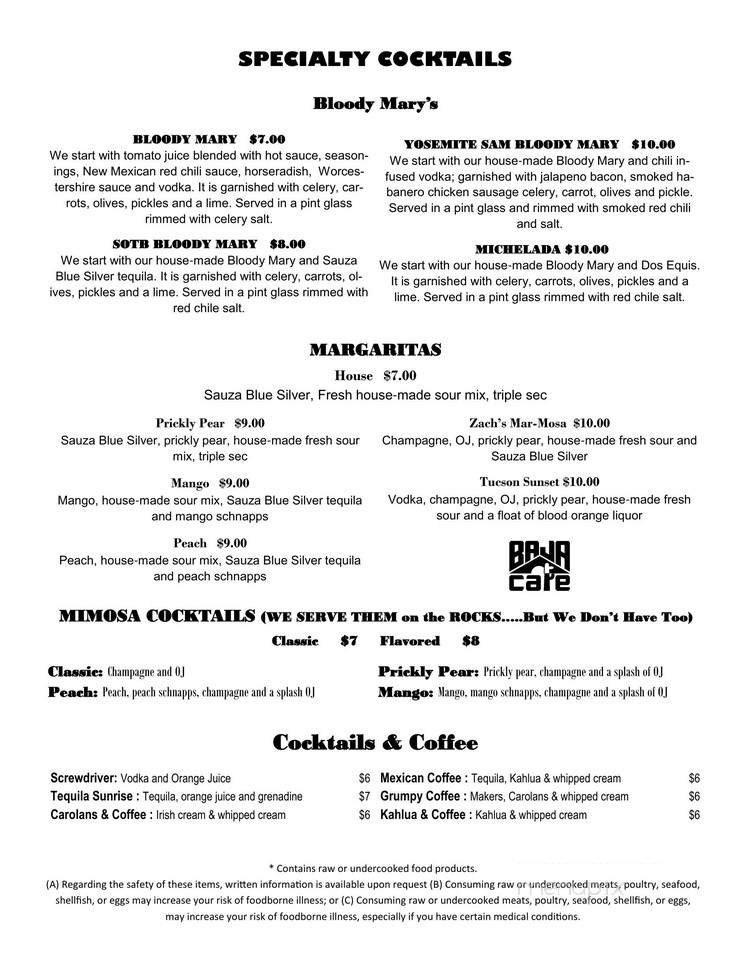 Menu page 6