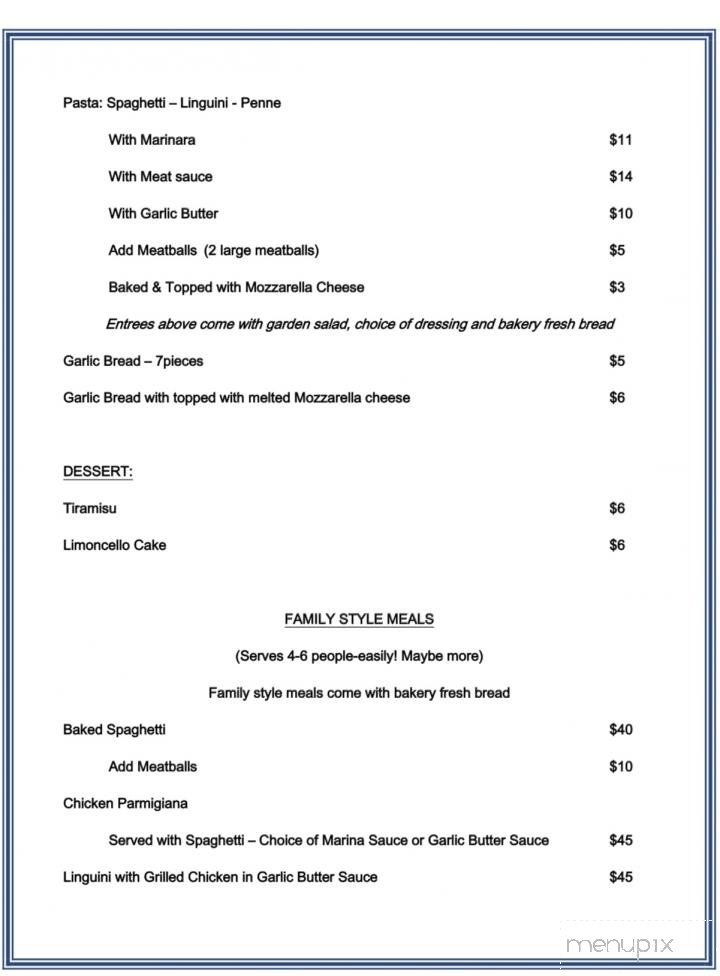 Menu page 2