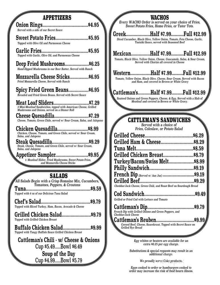 Menu page 2